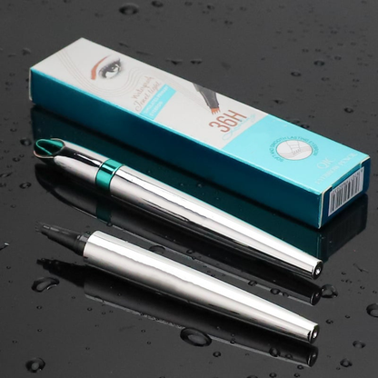 Waterproof 3D tattoo pencil with 4 fork tips for microblading